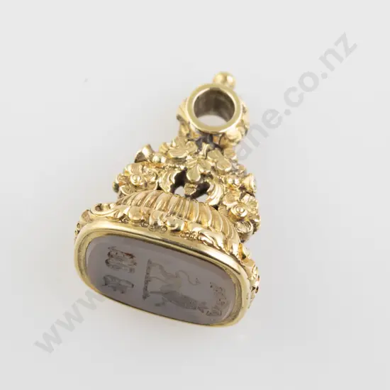 Victorian 18ct Fancy Seal Fob