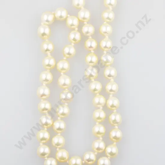 Uniform Single Strand Cultured Pearl Necklace