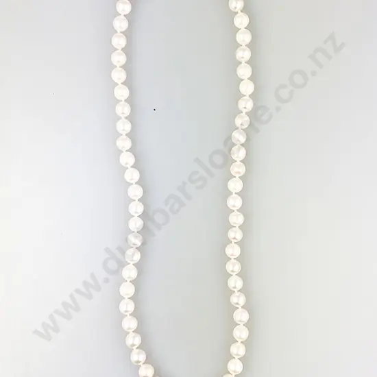 Single Strand Cultured Pearl Necklace