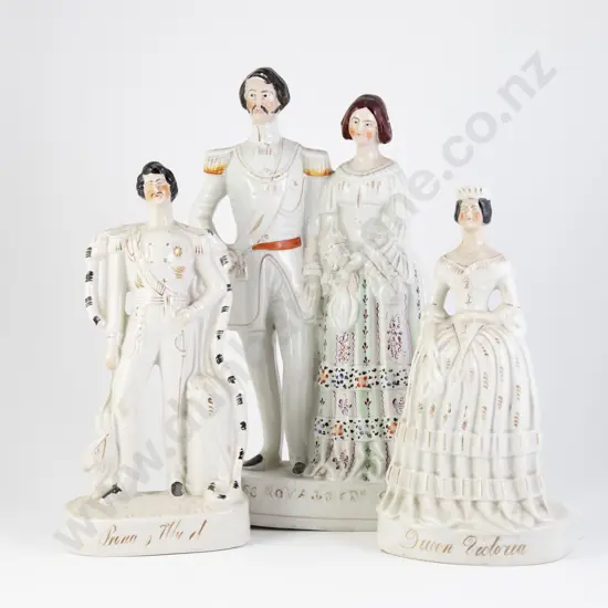 Three Victorian Staffordshire Figures