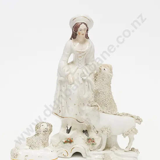 Three Victorian Staffordshire Figures