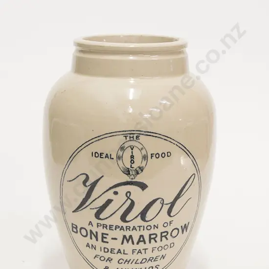 Victorian Earthenware Grocery Jar
