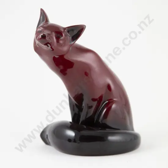 Royal Doulton Flambe Model of a Fox