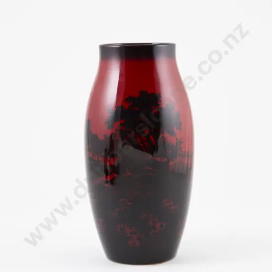 Royal Doulton Flambe Vase