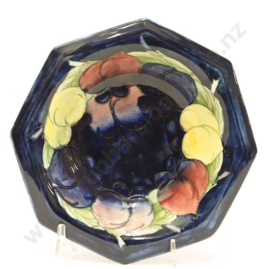 Moorcroft Octagonal Dessert Bowl