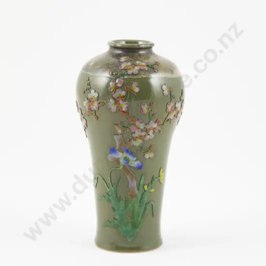 Early C20th Satsuma Mei Ping Vase