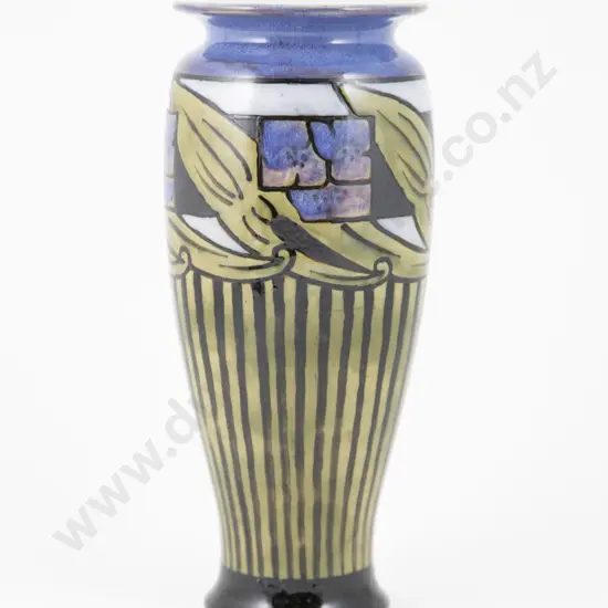 Royal Doulton Stoneware Vase By Maud Bowden