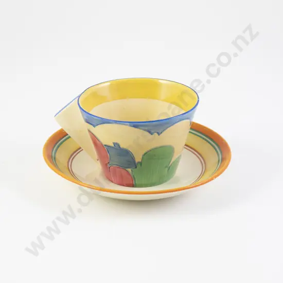 Clarice Cliff Bizzare Cup & Saucer