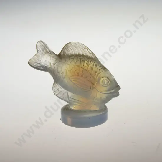 Small Sabino Opalescent Fish Ornament