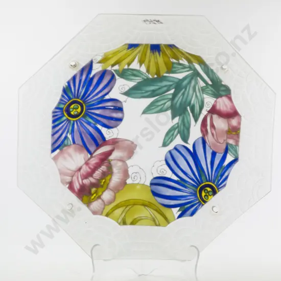 Loys Lucha Octagonal Glass Plaffonier Lightshade