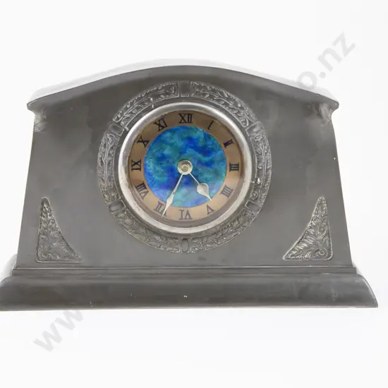 English Pewter For Liberty & Co Pewter Clock