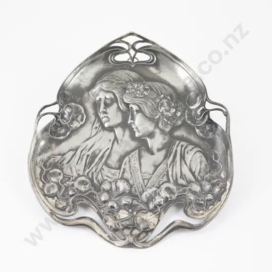 WMF Art Nouveau S/P Shallow Dish