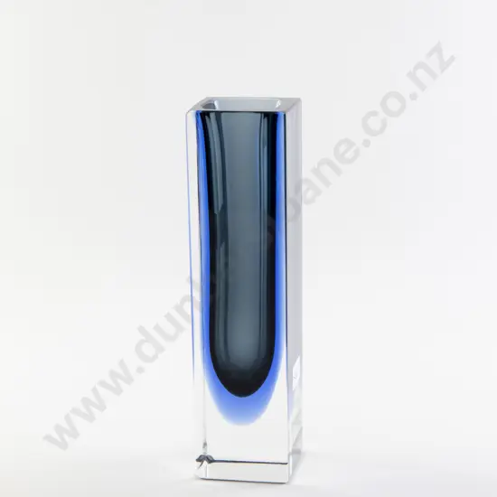 Mid C20th Murano Encased Glass Vase