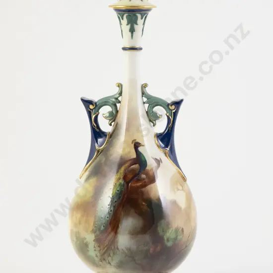 Hadley Royal Worcester Vase and Cover