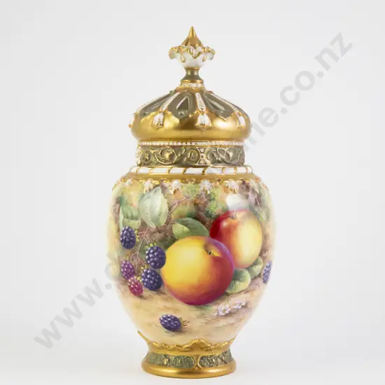 Royal Worcester Urn and Cover