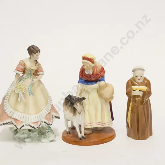 Three Royal Worcester Figures