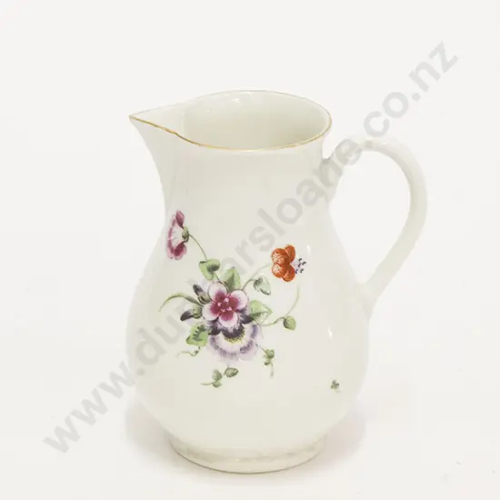 First Period Worcester Sparrow Beak Cream Jug