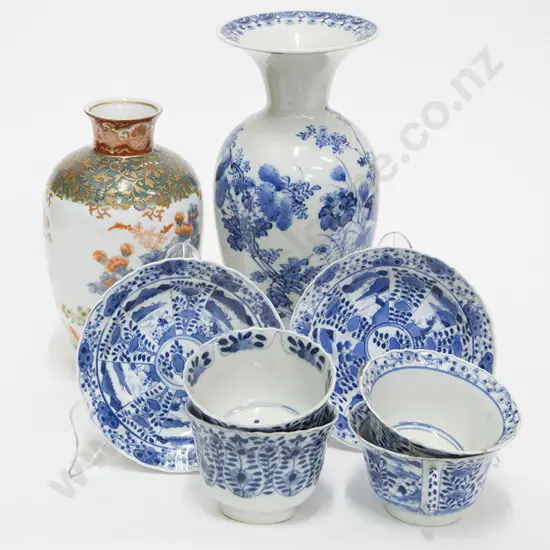 Early C19th Teacup and Saucers