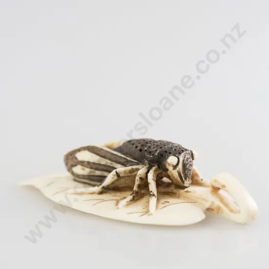 Signed Ivory Okimono