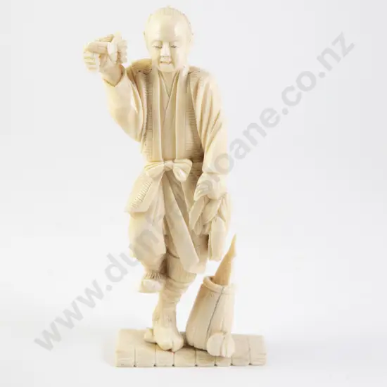 Signed Ivory Figure