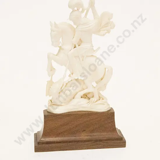 European Carved Ivory Figure Group