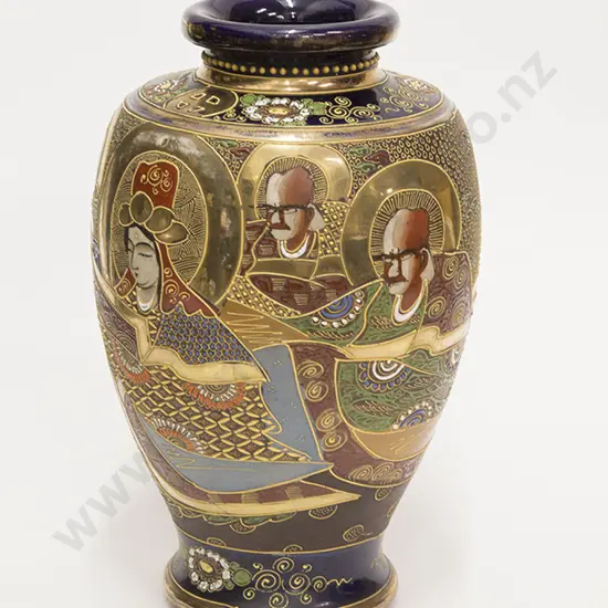 Early C20th Satsuma Mantle Vase