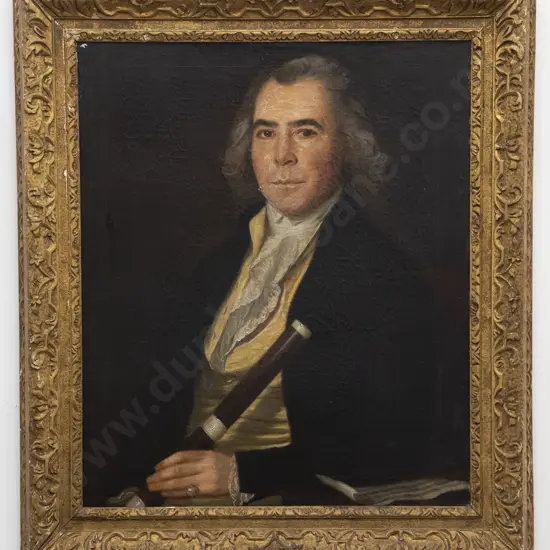 C18th British - Portrait of Gentleman