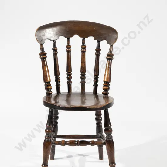 Victorian Elm and Beech Kitchen Chair