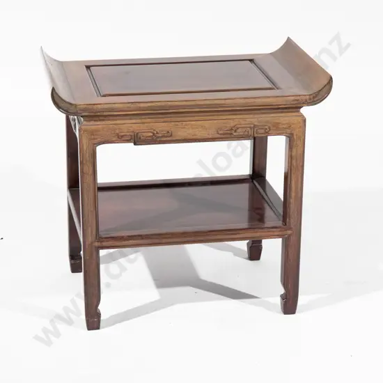 Small Chinese Rosewood Side Table