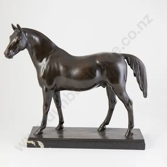 Bronze of a Race Horse