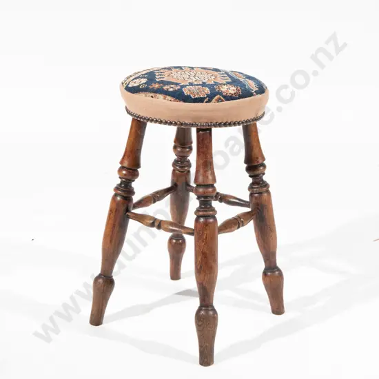 Victorian Elm Stool