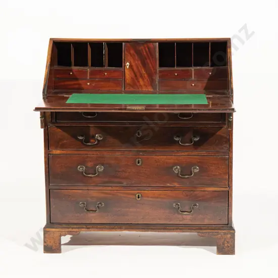 Geo III Mahogany Bureau