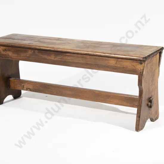 C18th Oak Rectangular Bench
