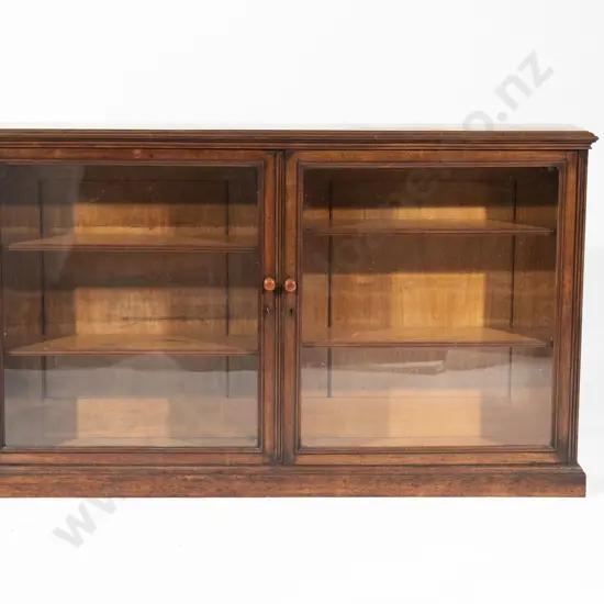 Pair of Victorian Mahogany Dwarf Bookcases