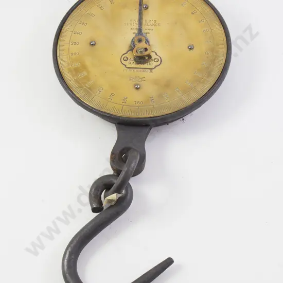 Two Salters Spring Balance Scales
