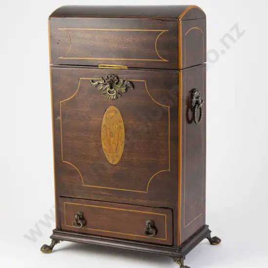 William IV Mahogany Cruet Box