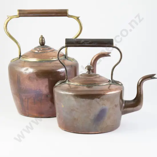Victorian Copper and Brass Kettle