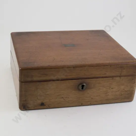 Late Victorian Mahogany Writing Box