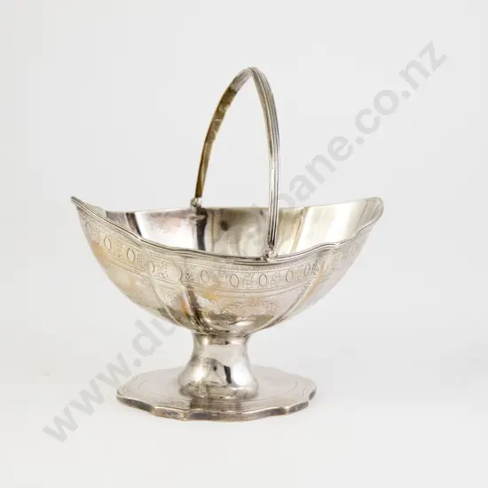 Geo III S/S Sugar Basket