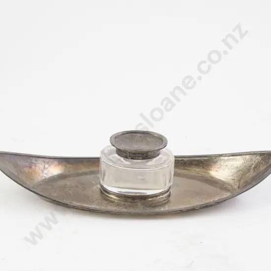 Edw VII S/S Inkstand