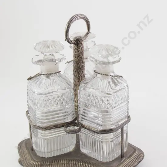 Regency Three Division S/P Decanter Set