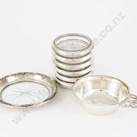 S/S Bleeding Bowl & 7 Coasters