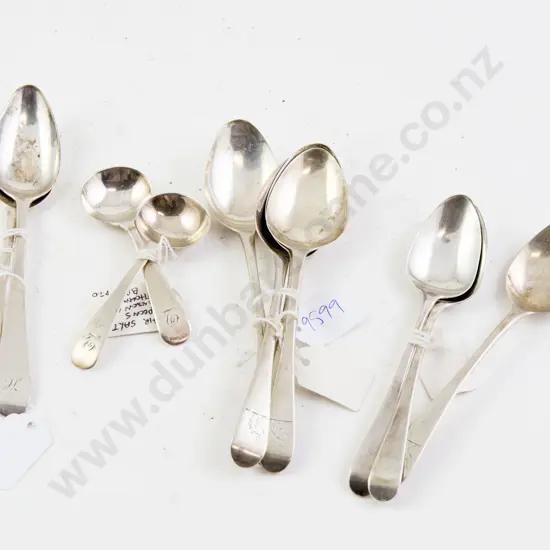 11 Georgian S/S Spoons