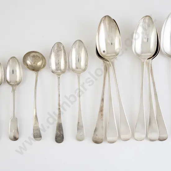Tweleve Various S/S Spoons
