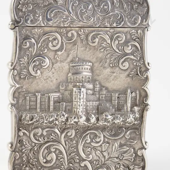 Victorian Sterling Silver Calling Card Case