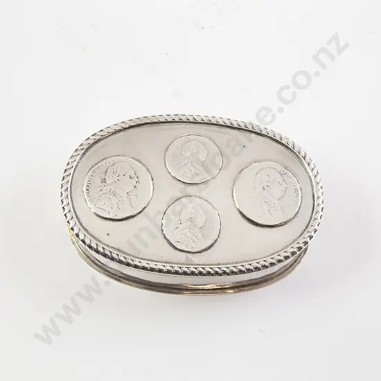 Victorian Silver Tobacco Box