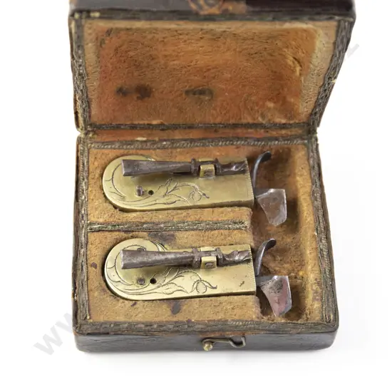 Pair Georgian Blood Letting Knives