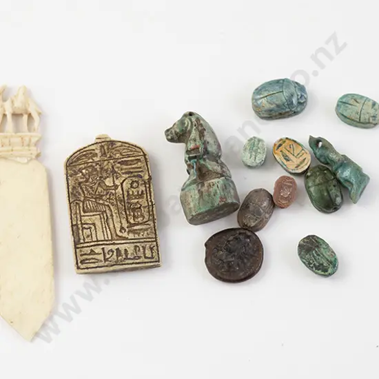 Collection of Miniature Egyptian Artefacts