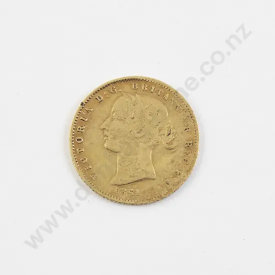 1861 Australia Sydney Mint Half Sovereign