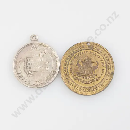Two Australian Hanging Medals